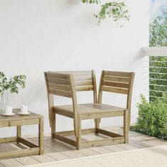 Petromila Zahradní židle impregnovaná borovice