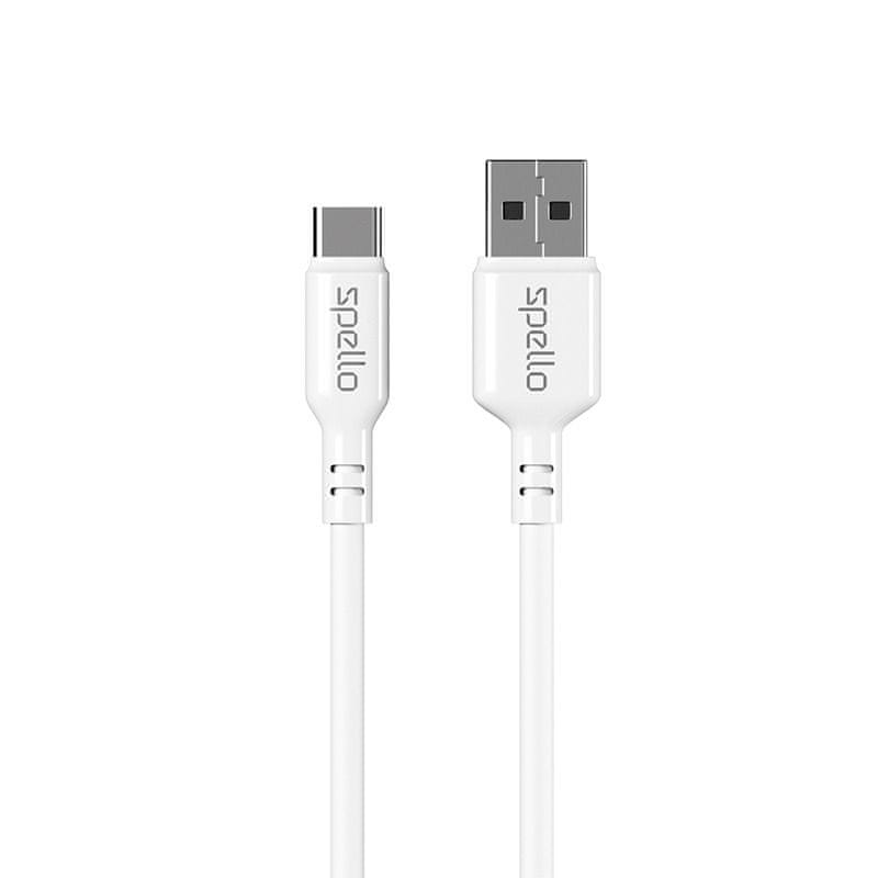 Levně EPICO Spello USB-C na USB-A kabel 1,2m 9915101100180 - bílý