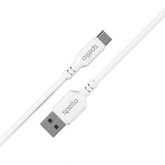 Spello USB-C na USB-A kabel 1,2m 9915101100180 - bílý