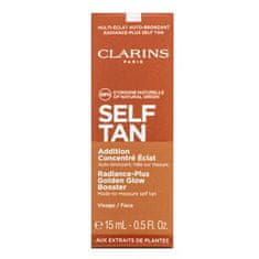 Clarins Self Tan Radiance-Plus Golden Glow Booster samoopalovací přípravek na obličej 15 ml