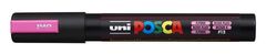 UNI Akrylový popisovač "Posca PC-5M", fluorescenční růžová, 1,8-2,5 mm, 2UPC5MFR