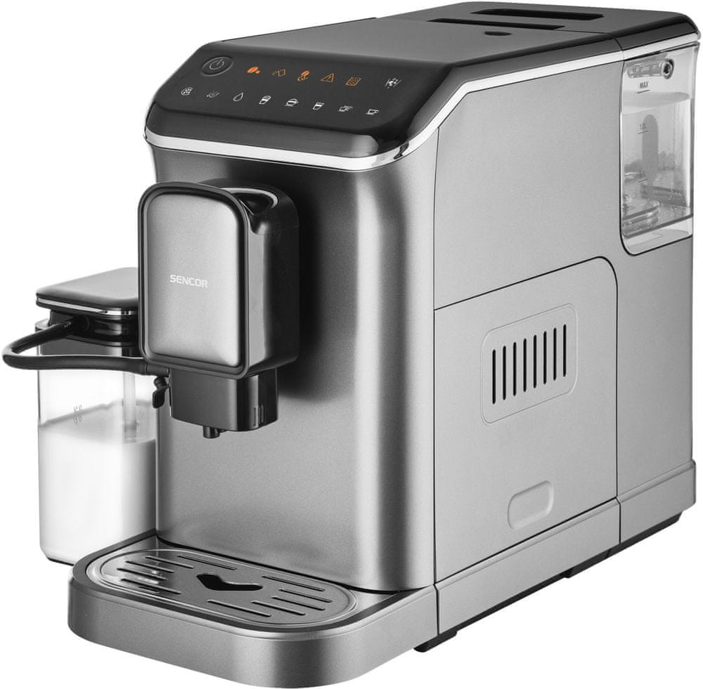 Levně SENCOR automatické espresso SES 8000BK