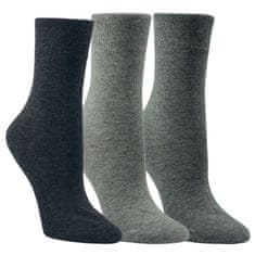 RS pánské bavlněné jednobarevné zdravotní ponožky 31216 3pack, 39-42
