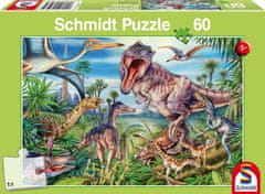 Schmidt Puzzle Mezi dinosaury 60 dílků