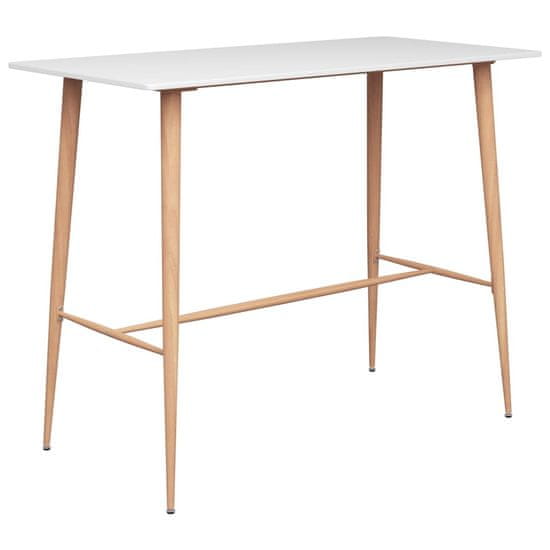 Vidaxl Barový stůl 120 x 60 x 105 cm