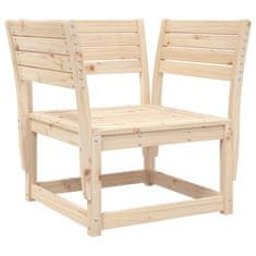 Petromila Zahradní židle masivní borové dřevo