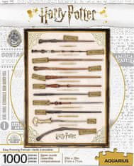 CurePink Puzzle Harry Potter: Kouzelnické hůlky 1000 kusů (51 x 71 cm)
