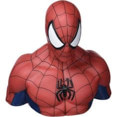 CurePink Pokladnička Marvel: Spiderman (výška 17 cm)