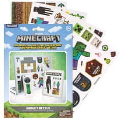 Set 4 listů samolepek na elektroniku: Minecraft (17 x 23 cm)