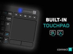 Connect IT Touch, touchpad, černá (CKB-2010-CS)