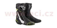 Alpinestars boty SMX Plus V2, (černá/bílá/žlutá fluo, vel. 36)