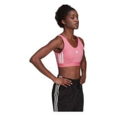 Adidas Tričko na trenínk růžové XL Essentials 3-stripes