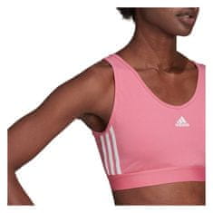 Adidas Tričko na trenínk růžové XL Essentials 3-stripes
