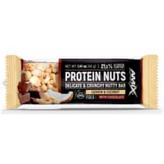 Amix Nutrition Protein Nuts Bar, 40 g Příchuť: Kešu/Kokos