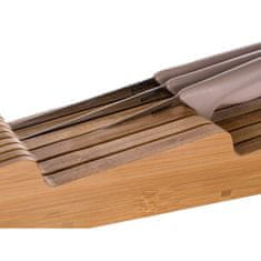 Banquet Organizér na nože bambusový BRILLANTE Bamboo 38,5 x 10 x 5 cm, sada 2 ks
