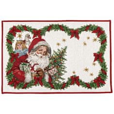 Villeroy & Boch Vánoční textilní prostírání TOY'S FANTASY Santa, 32 x 48 cm