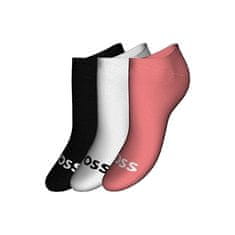 Hugo Boss 3 PACK - dámské ponožky BOSS 50502073-960 (Velikost 35-38)