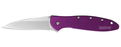 Kershaw 1660PUR LEEK - PURPLE kapesní nůž 7,5 cm, fialová, hliník 
