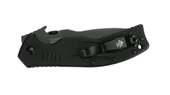 Kershaw 6044TBLK EMERSON CQC-8K taktický kapesní nůž 8,9 cm, celočerná, G10