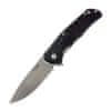 01LS088 TRE pánský kapesní nůž 7,4 cm, Stonewash, černá, G10