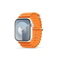EPICO Ocean pásek pro Apple Watch 42/44/45/49 63418101800001 - oranžový