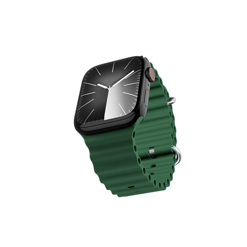 Levně EPICO Ocean pásek pro Apple Watch 42/44/45/49 63418101500001 - zelený