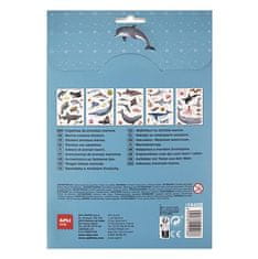 Apli Samolepka "Stickers", mořští živočichové, odstranitelné, 50 ks, 19428