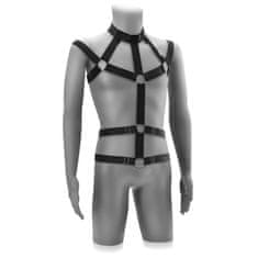 XSARA Erotický postroj pro muže popruhy harness bdsm - 72142144