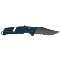 SOG 11-12-10-41 - Trident AT - Zavírací nůž - Modrý vroubkovaný 