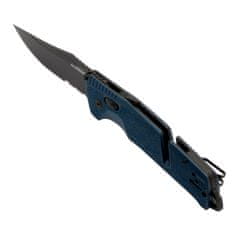 SOG 11-12-10-41 - Trident AT - Zavírací nůž - Modrý vroubkovaný 