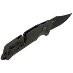 SOG 11-12-03-41 - Trident AT - Zavírací nůž - tmavě olivová jednobarevná 