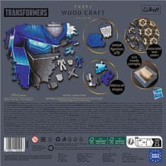Trefl Wood Craft Origin puzzle Transformers: Optimus Prime 505 dílků