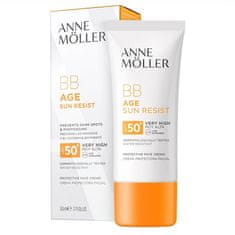 Anne Moller Ochranný BB krém proti tmavým skvrnám a stárnutí pleti SPF 50+ Age Sun Resist (BB Cream) 50 ml