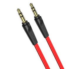 Borofone Audio kabel BL6 jack 3,5 mm na jack 3,5 mm červený