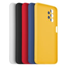FIXED 5x set pogumovaných krytů FIXED Story pro Samsung Galaxy A13, v různých barvách, variace 1