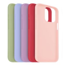 FIXED 5x set pogumovaných krytů FIXED Story pro Apple iPhone 13 Pro v různých barvách, variace 2