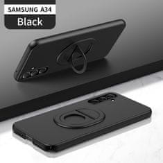 VšeNaMobily.cz Kryt Magnetic Elipse pro Samsung Galaxy A34 5G , barva černá