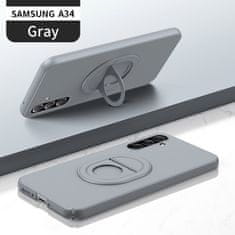 VšeNaMobily.cz Kryt Magnetic Elipse pro Samsung Galaxy A34 5G , barva šedá