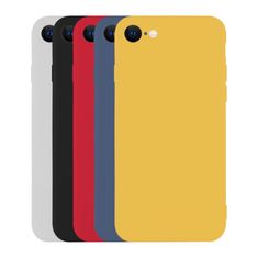 FIXED 5x set pogumovaných krytů FIXED Story pro Apple iPhone 7/8/SE (2020/2022), v různých barvách, variace 1