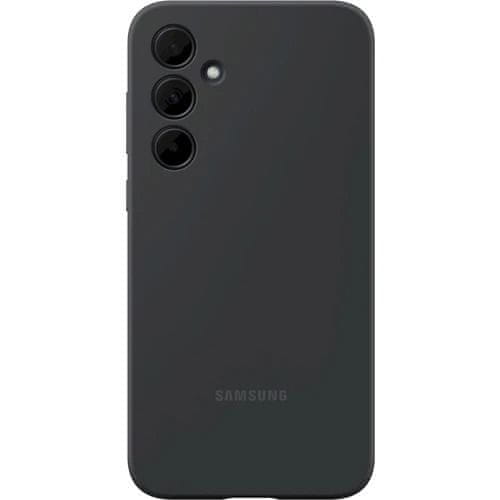 Levně Samsung Silikonový zadní kryt pro Samsung Galaxy A35 EF-PA356TBEGWW, černý