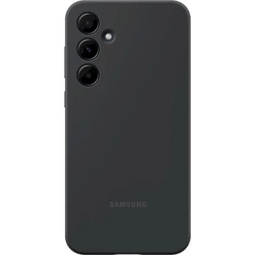 Levně Samsung Silikonový zadní kryt pro Samsung Galaxy A55 EF-PA556TBEGWW, černý