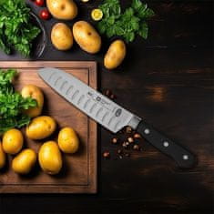 Atlantic Chef Atlantic Chef Kovaný kuchyňský nůž Santoku 18cm 1461F38