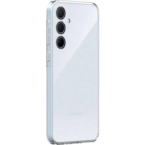 Levně Samsung Průhledný zadní kryt pro Samsung Galaxy A35 GP-FPA356VAATW transparentní