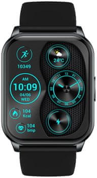 Chytré hodinky MAXCOM FW25 Arsen Pro barevný velký IPS displej dlouhá výdrž, multisport, tepová frekvence měření tlaku SpO2 dlouhá výdrž doprovodná aplikace Bluetooth IP67 HD rozlišení displeje elegantní design multisport notifikace z telefonu monitoring spánku sportovní režimy  počasí ovládání fotoaparátu ovládání hudebního přehrávače dechová cvičení notifikace z telefonu Bluetooth volání voláno přímo z hodinek vyměnitelné ciferníky ženské funkce najít telefon