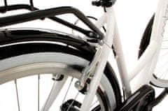 Goetze Mood dámské jízdní kolo, kola 28”, výška 160-185 cm, 7-rychlostní, Bílo-černý