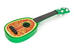LEBULA Ukulele kytara pro děti, čtyřstrunná, vodní meloun