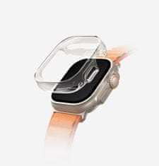 UNIQ Garde Shield - Ochranný pouzdro do Apple Watch 49 mm, transparentní