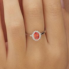Brosway Elegantní stříbrný prsten Fancy Vitamin Orange FVO19 (Obvod 50 mm)