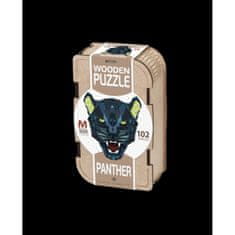 EWA ECO-WOOD-ART Panther | kvalitní dřevěné puzzle v dárkovém dřevěném boxu.