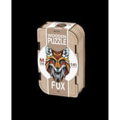 EWA ECO-WOOD-ART Fox (Liška) |kvalitní dřevěné puzzle v dřevěném dárkovém boxu